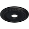 Ekena Millwork Classic Ceiling Medallion (Fits Canopies up to 12 3/4"), 18 5/8"OD 4"ID x 1 1/8"P, Steel Gray CM19CLSGS - alternate 2